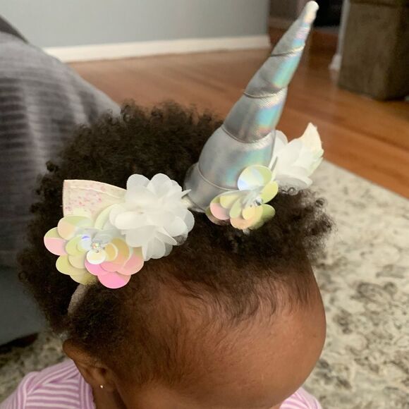 The Children’s Place Sparkly Unicorn Headband OSFM - Picture 3 of 12